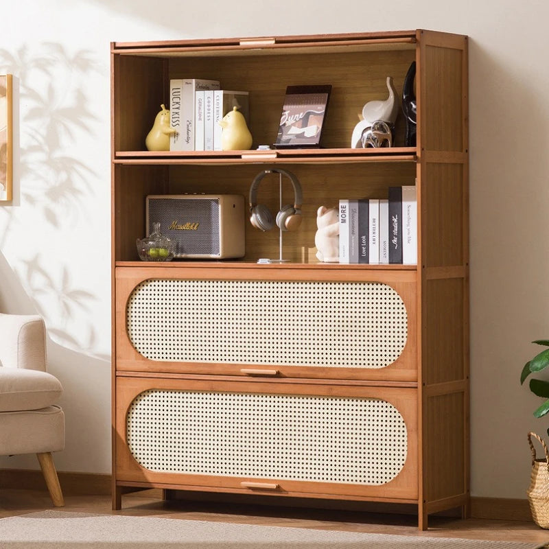 Floor-to-ceiling bookcase home living room children's wall multi-layer storage cabinet storage cabinet simple bedroom Oasis Select