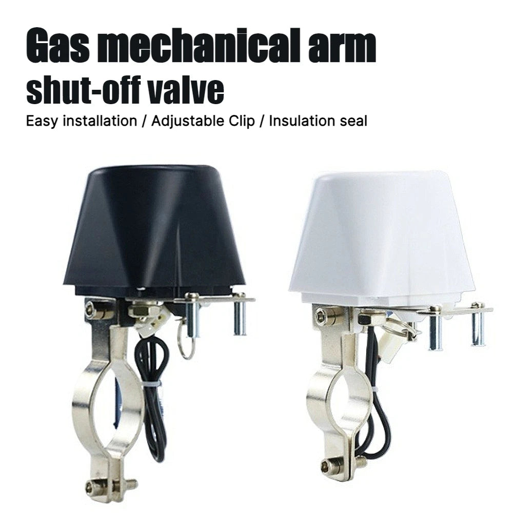 Adjustable Manipulator Shut Off Ball Valve 1/2" 3/4" 1" Electric Automatic DN15/DN20/DN25 for Alarm Gas 12V 1A Water Pipeline Oasis Select