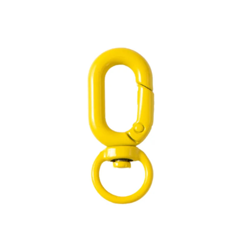 Colorful Metal Lobster Claw Clasps Swivel Lanyards Trigger Strap Key