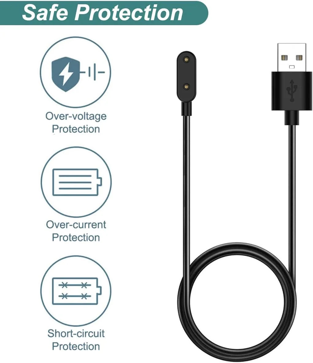USB Charger for Huawei Band 10/9/8/7/6 & Watch Fit Series Smartwatch Charger Cable Oasis Select