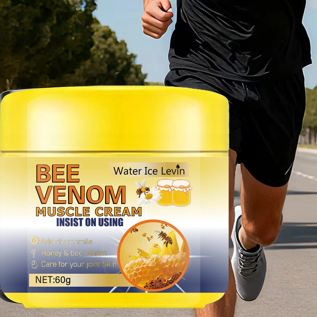 Bee Venom Muscle & Joint Cream – Cooling Warming Neuropathy Relief Muscle Relief Cream Oasis Select