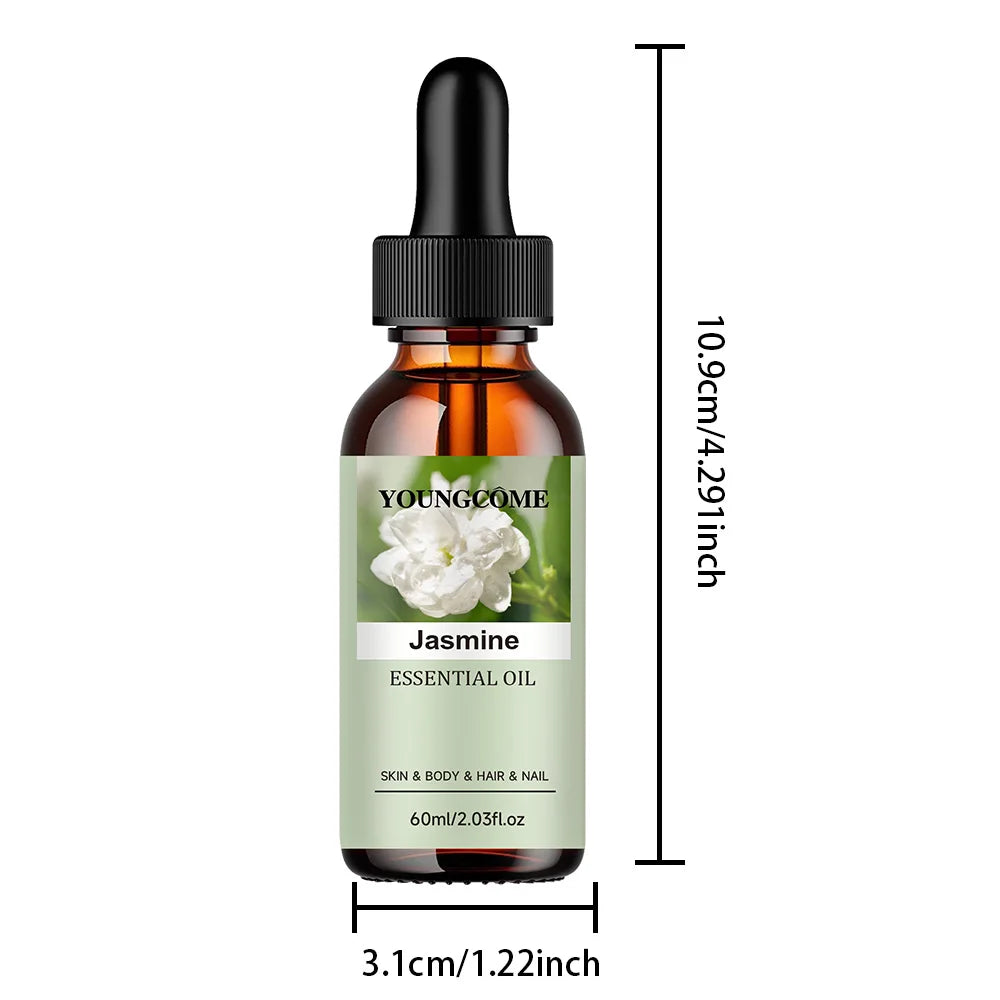 YOUNGCOME Jasmine Essential Oil – Hair, Skin & Aromatherapy