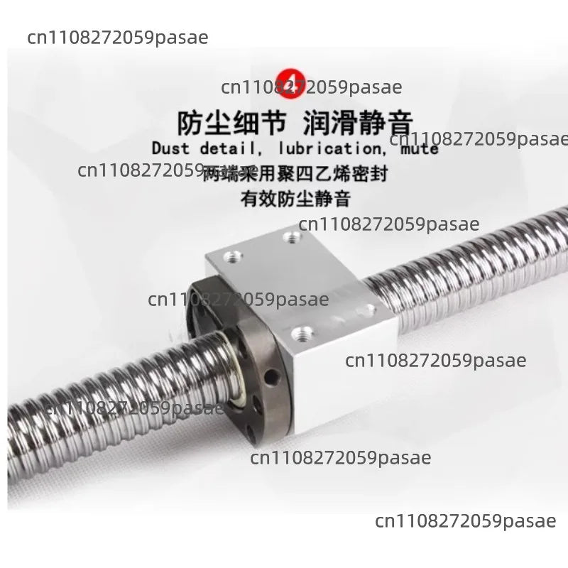 High Precision Ball Screw Nut Screw Set Ball Nut Pair SFU1605 Screw Table TBI2005 Oasis Select