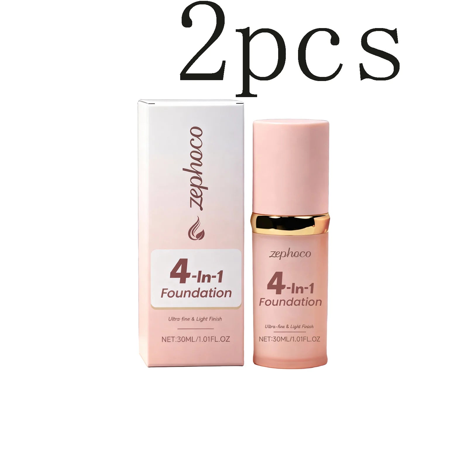 Zephoco 4-in-1 Foundation – Hydrating, Matte & UV Protection
