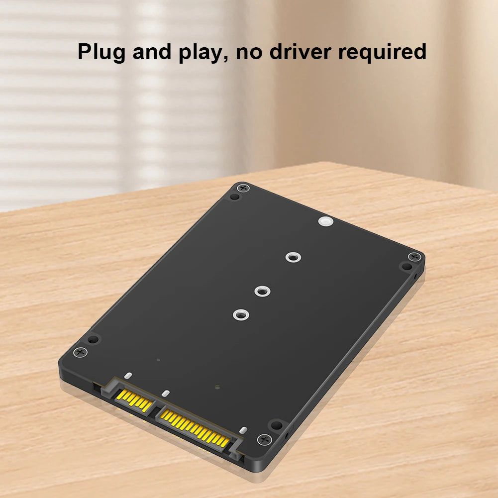 M.2 NGFF B Key to 2.5" SATA SSD Enclosure – 6Gbps, 2230–2280 SSD Drive Enclosure Oasis Select