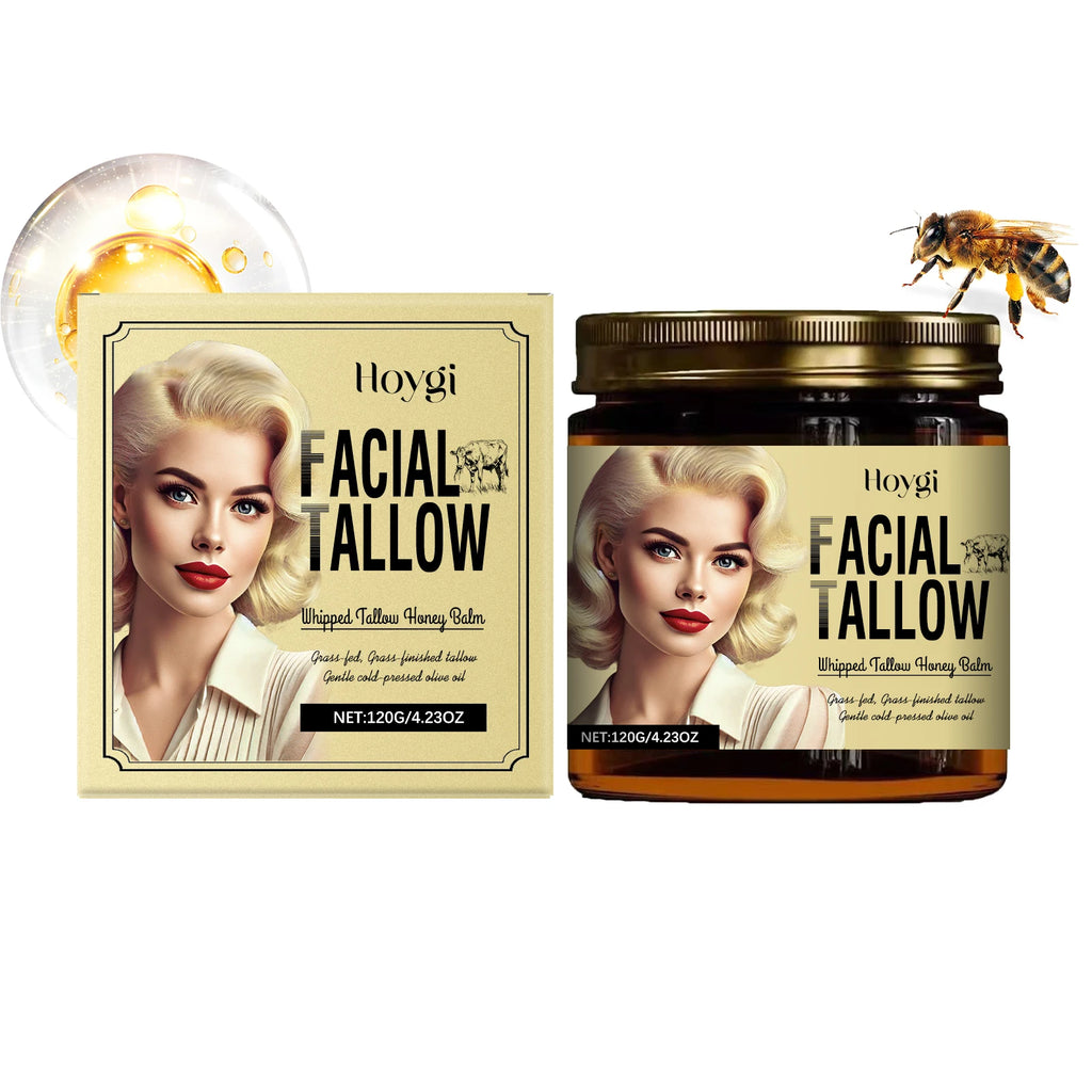 Tallow & Honey Face Cream – 48Hr Moisture, Dry & Sensitive Skin