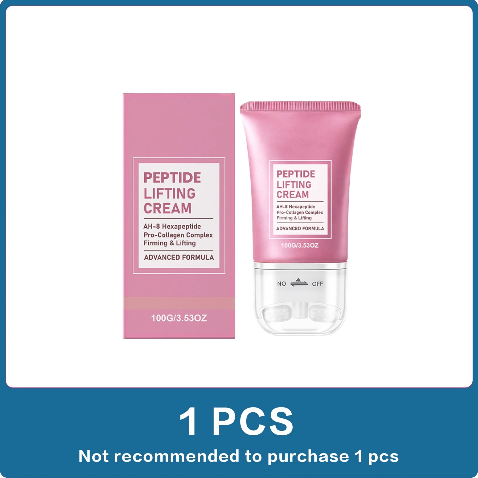 Firming Lifting Neck Cream Roller Design Moisturizing Brighten Fades Fine Lines Reduce Double Chin Boost Elasticity Massage Care Oasis Select 100g