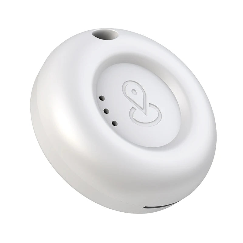 Mini Bluetooth Tracker – Apple Find My, Keys, Kids & Bags Bluetooth Item Tracker Oasis Select White