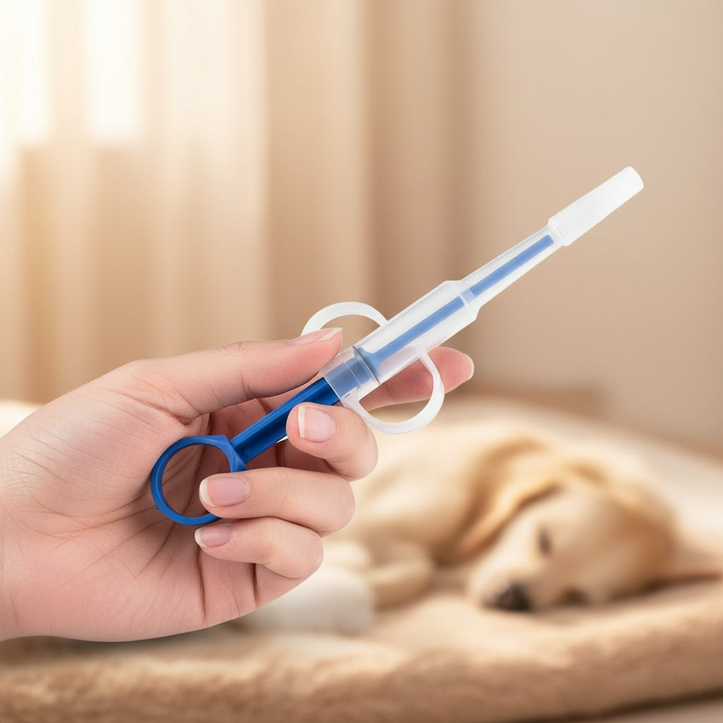 1PC Pet Propulsive Silicone Drug Feeder Tablet Liquid Comfortable Dog And Cat Universal Safe, Easy To Clean And Use Repeatedly Oasis Select