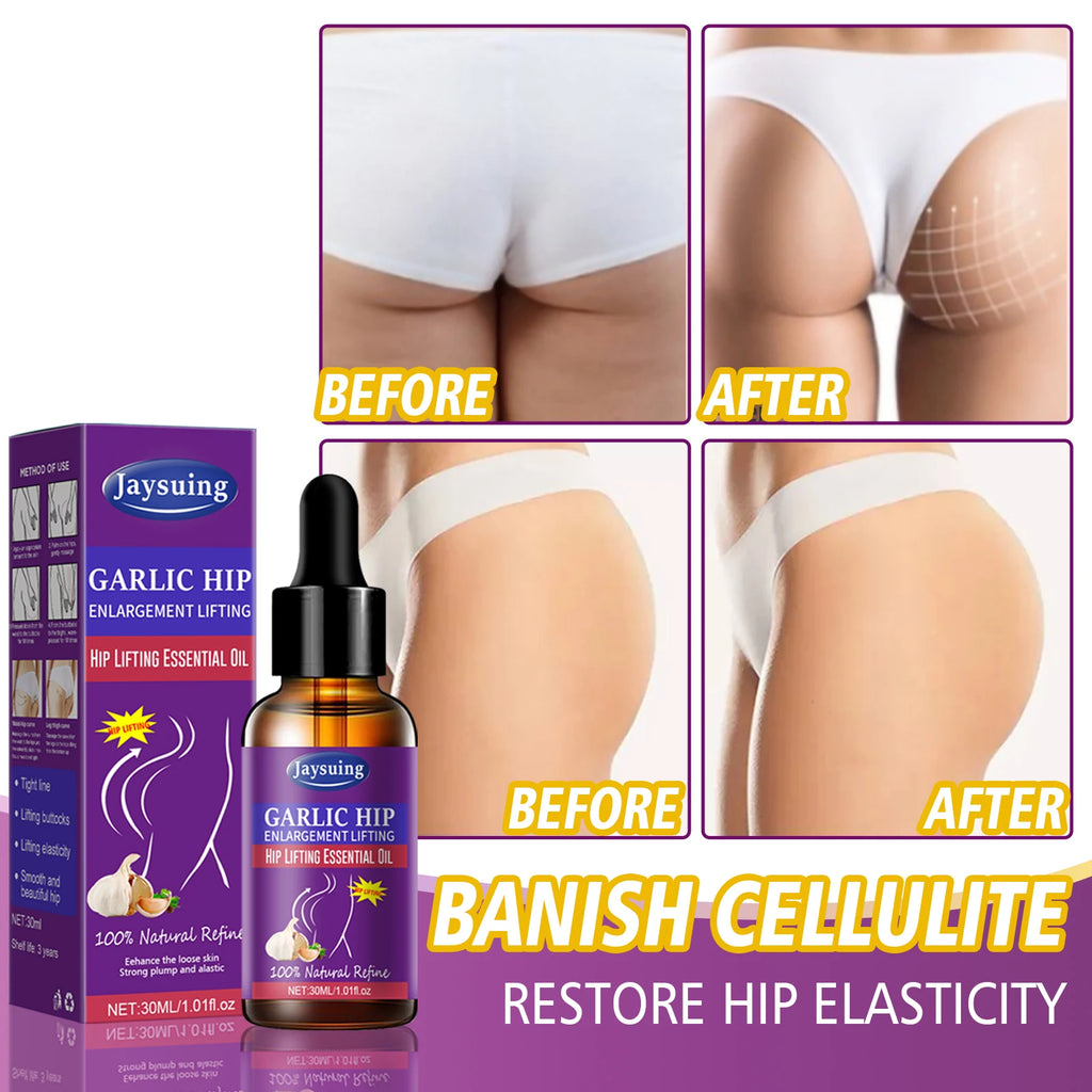 Hip Lifting Garlic Massage Oil – Firms, Tones & Hydrates Body Firming Oil Oasis Select