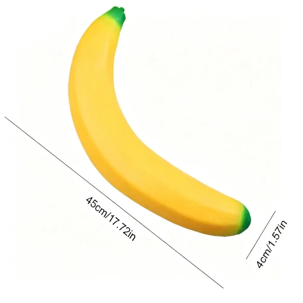Simulation Giant Banana Squishy Toy Slow Rising Stress Relief for Adults Anti-Anxiety Fidget Toy Desk Accessory For Kids Gifts Oasis Select