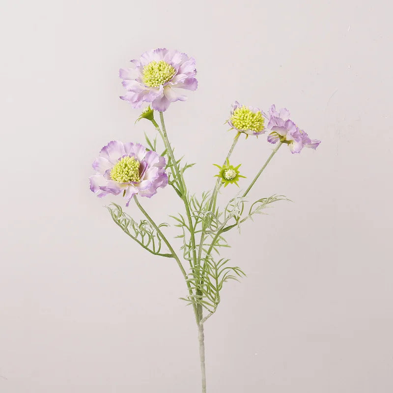 Simulation Wheel Peak Chrysanthemum Silk Imitation Persian Chrysanthemum Artificial Chrysanthemum Vivid For Mantelpiece Living Oasis Select Light Purple