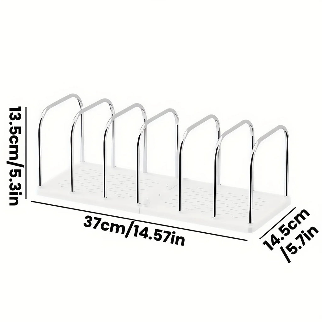 Adjustable Book Stand Stainless Steel Organizer For Desk Office And Home Storage Rack Fridge Container Basket Produce Box Oasis Select