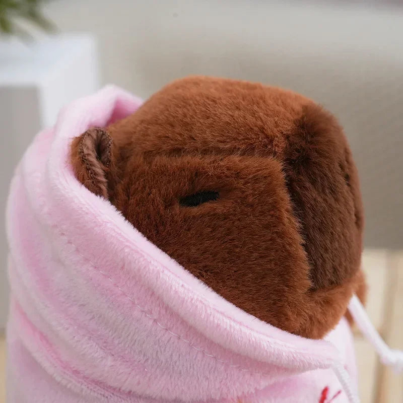 Cute Capybara Plush Pendant Water Dolphin Plush Toy Keychain Bag Charm Pendant Kids Birthday Gift Holiday Party Favor Accessorie Oasis Select