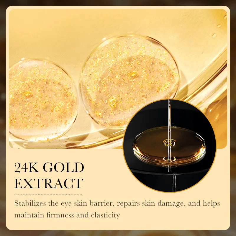 24K Gold Hyaluronic Acid Eye Cream – Dark Circles & Bags Eye Cream Oasis Select