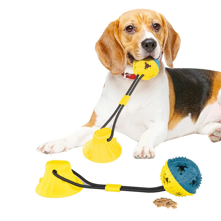 Dog Toys, Teeth Grinding, Food Leakage Device, Suction Cup Ball, Release, Tough To Chew, Dog Toys, Pet Supplies, Chew Oasis Select 24001C