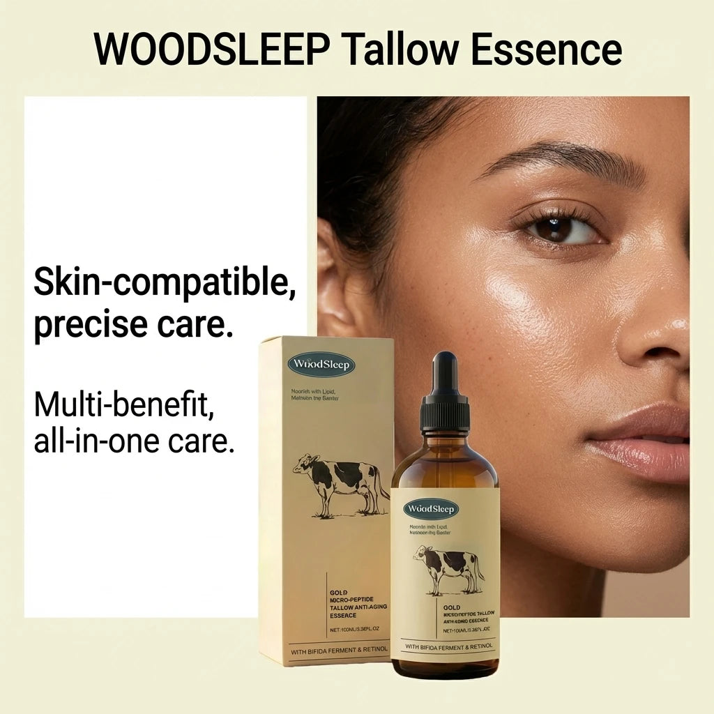WOODSLEEP Beef Tallow Retinol Firming Face Serum 100ml Anti-Aging Face Serum Oasis Select