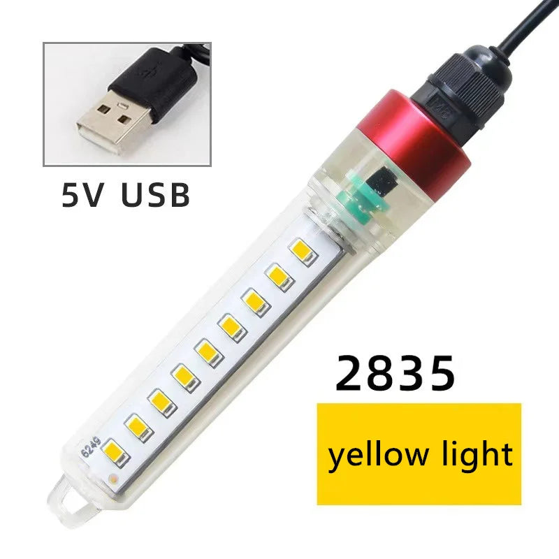 SHINEKNOT 20W Underwater LED Fishing Light | 4 Colors IP68