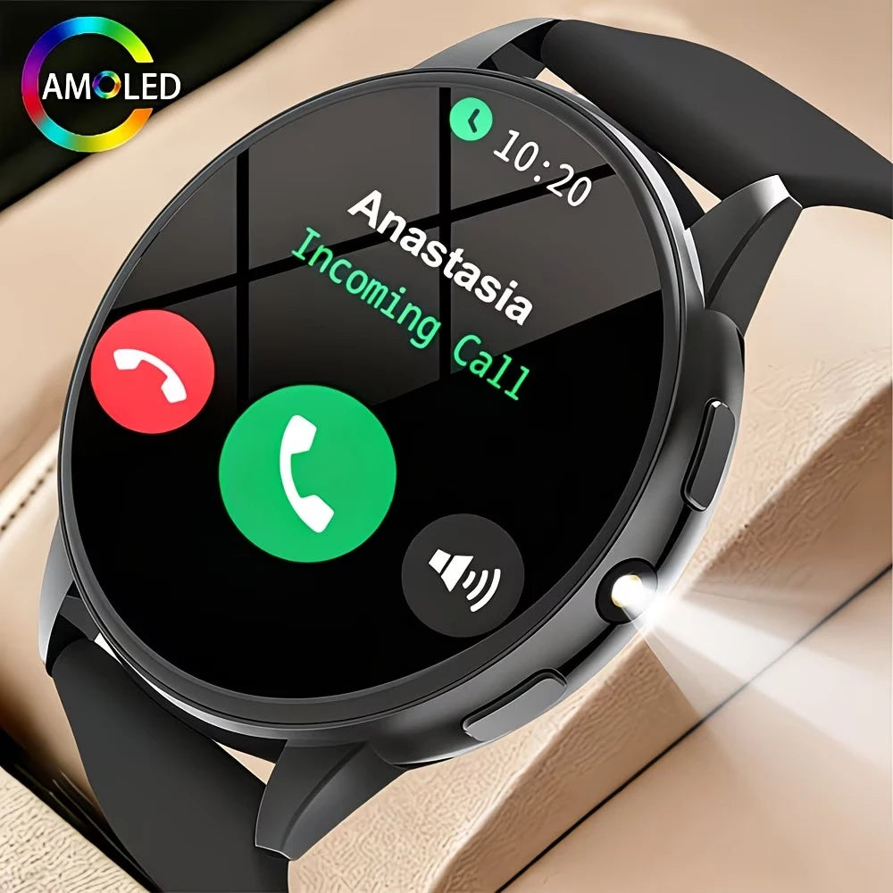 ERUN 2026 Round Smartwatch | HD Touch Screen & Wireless Calling