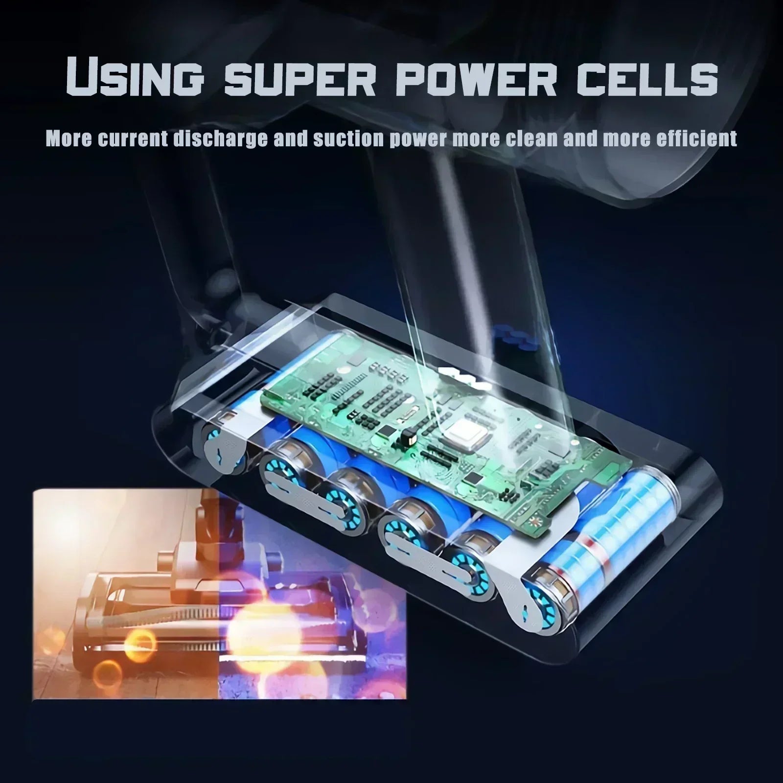 8000mAh for Dyson V6 V7 V8 V10 Rechargeable Bateria SV10 SV11 SV12 SV09 Vacuum Cleaner Battery DC58 Battery for Sony Battery Cel Oasis Select