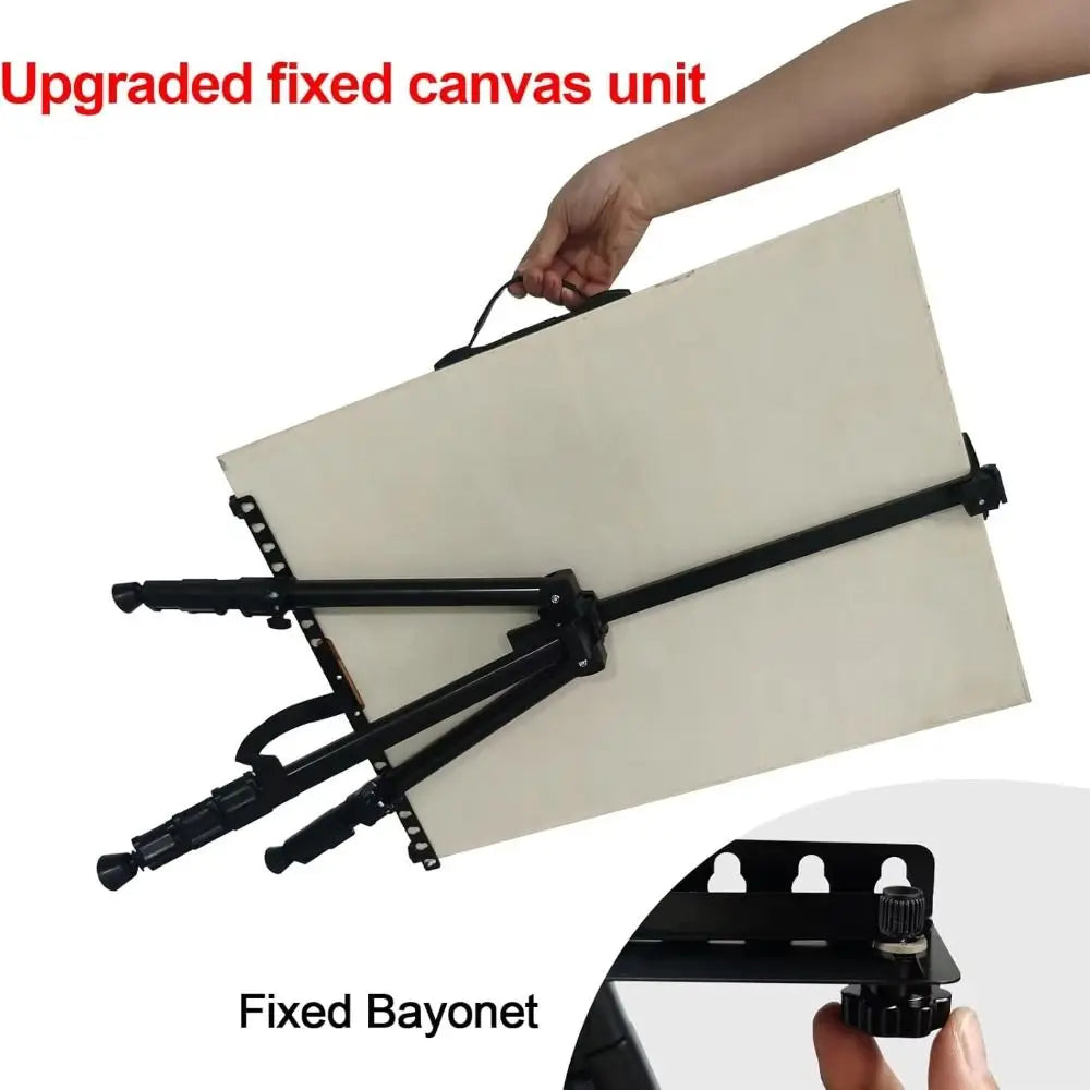 Sketch Drawing Portable Design Sketch Easel Folding Adjustable Height Artist Easel Versatile Durable Metal Easel Art Studio Oasis Select
