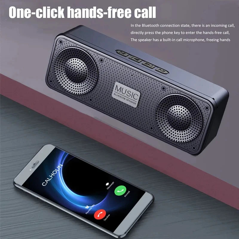 VeFly Mini Portable Bluetooth Speaker | FM Radio & AUX