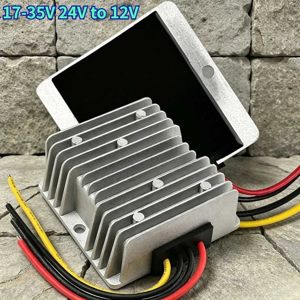 20A/240W High Current Non-isolated Buck Voltage Converter Regulator Waterproof DC-DC 17-35V 24V to 12V Step-down Power Supply Oasis Select