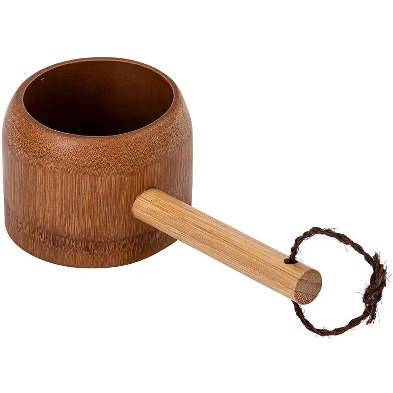 400ml Bamboo Soup Ladle – Japanese Style Kitchen & Bath Spoon Bamboo Kitchen Ladle Oasis Select