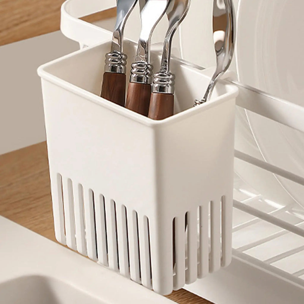 Utensils Holder Utensil Drying Rack Cutlery Drying Basket Kitchen Fork Spoon Drain Holder for Spoons Chopsticks Silverware Oasis Select