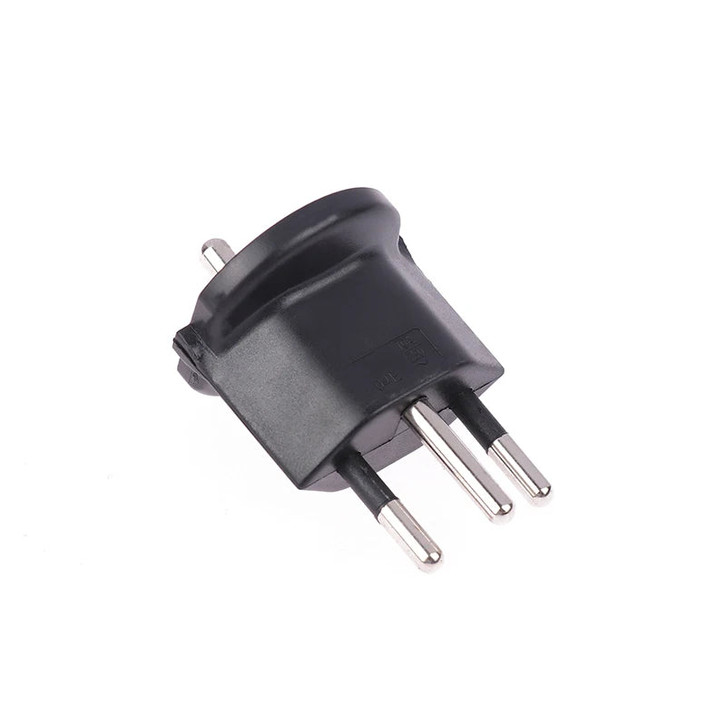 1Pc Plug Travel Adapter Europe German TO Swiss Plugs 10A 250V Power Plug EU To Switzerland Electrical Plug Adapter Oasis Select