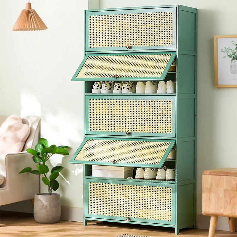 Shoe rack large-capacity economical simple household door shoe cabinet dormitory dormitory good-looking dust-proof Oasis Select
