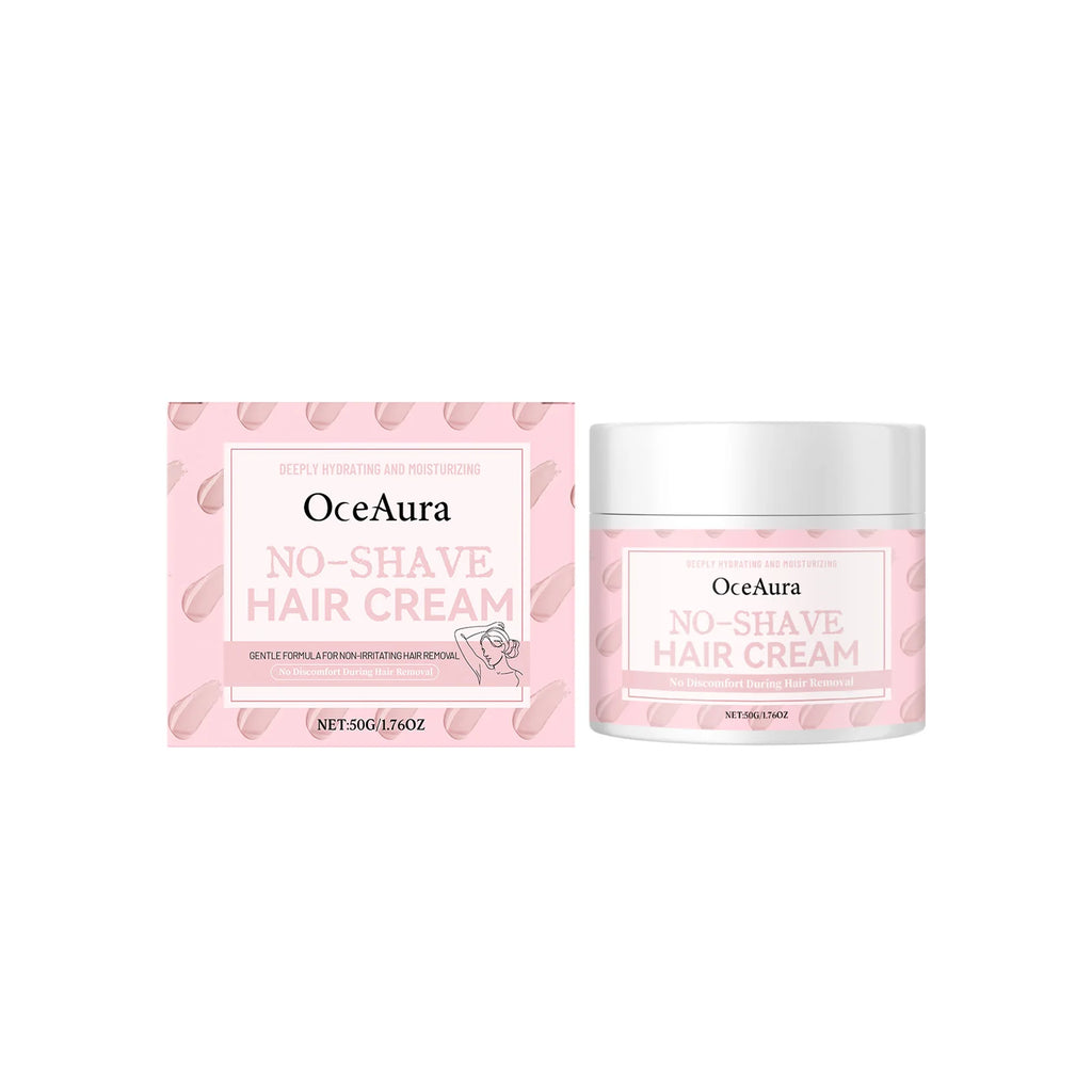 OceAura Comfortable Gentle Fast Hair Removal Cream Improves Skin Texture Gently Cleanses Leaves Body Skin Smooth Skin Care Cream Oasis Select 50g boxed