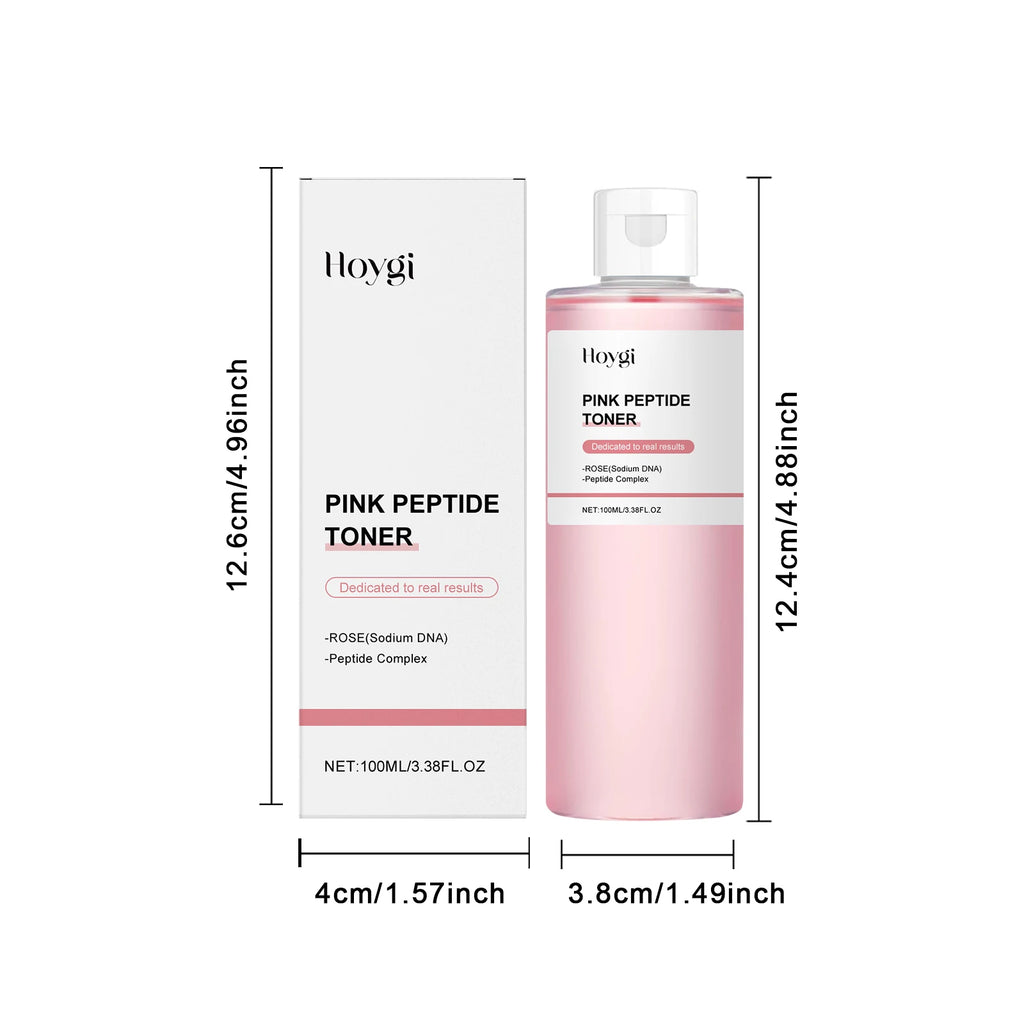 Rose Essence Toner Glowing Skin Soothing Moisturizing Refreshing Conditioning Nourishing Brightening Facial Pink Peptide Toner Oasis Select