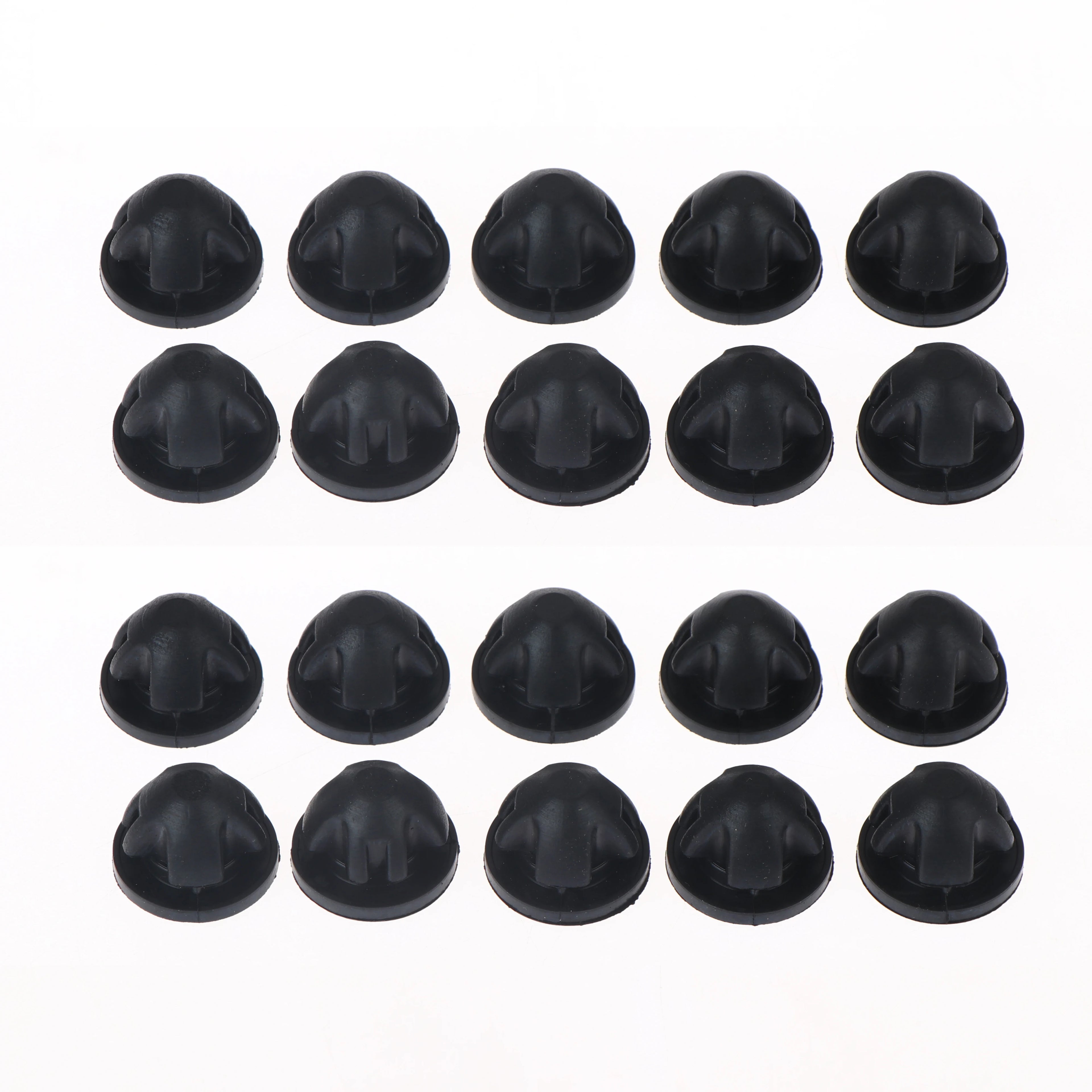 Engine Cover Rubber Grommet Buffer Pad For Car Ignition Coil Cover Fixed Bushing Replacement Parts Engine Accessories Oasis Select 20PCS