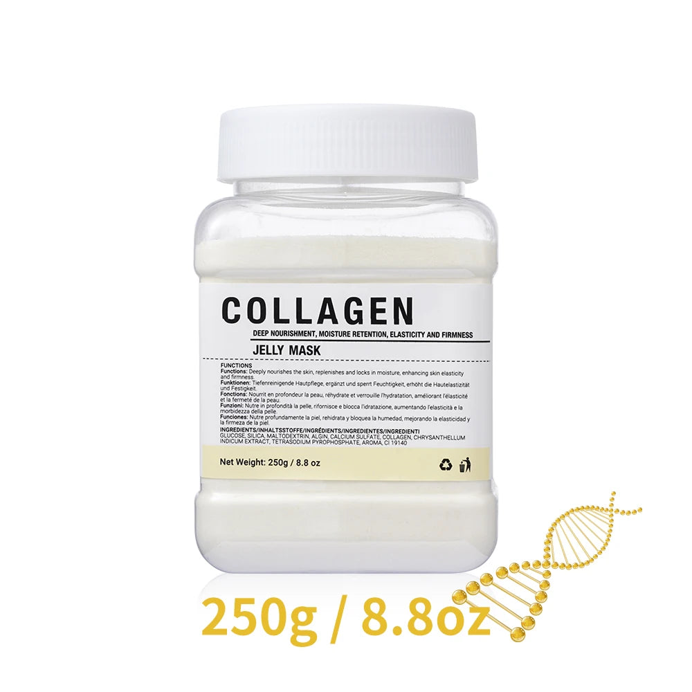 Rose Collagen Hyaluronic Acid Jelly Peel-Off Face Mask Powder Peel-Off Face Mask Oasis Select Collagen