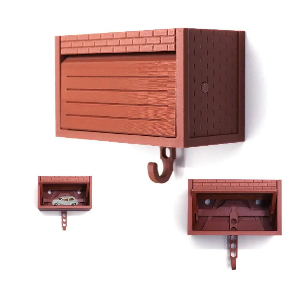 Car Garage Key Holder – Wall-Mounted Key Fob Display Hook