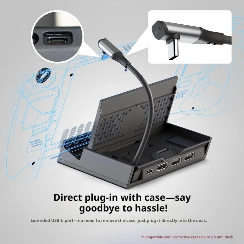 USB-C Docking Station for Steam Deck, ROG Ally & Xbox Ally Gaming Docking Station Oasis Select