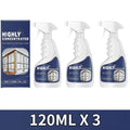 120ML Heavy-Duty Metal Rust Remover Powerful Fast Acting Rust Dissolver & Anti-Rust Coating For Metal Car Multi-Surface Cleaner Oasis Select 120ml X 3