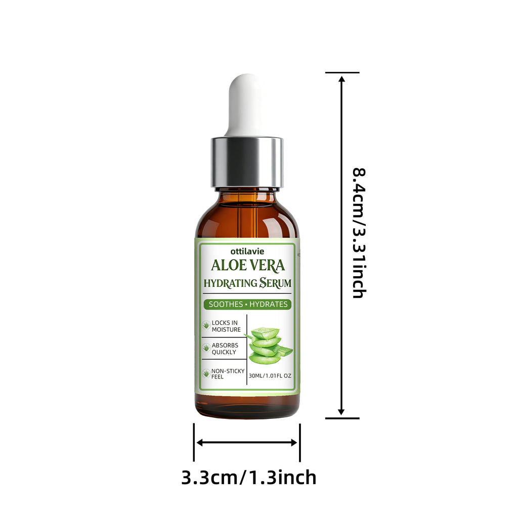 Ottilavie Aloe Vera Hydrating Face Serum – All Skin Types Hydrating Face Serum Oasis Select 30ml