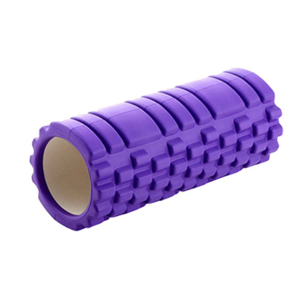 13" High-Density Foam Roller – Firm Smooth Surface for Deep Tissue Massage, Back Pain Relief & Yoga Pilates Core Workouts Oasis Select S-Purple-1pc