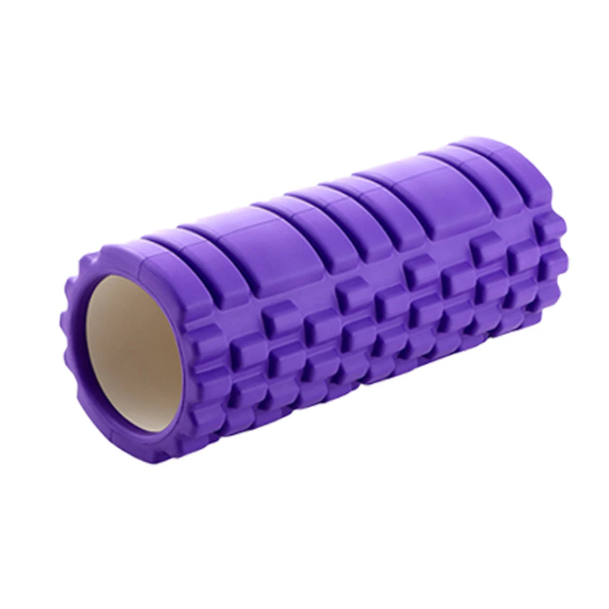 13" High-Density Foam Roller – Firm Smooth Surface for Deep Tissue Massage, Back Pain Relief & Yoga Pilates Core Workouts Oasis Select S-Purple-1pc
