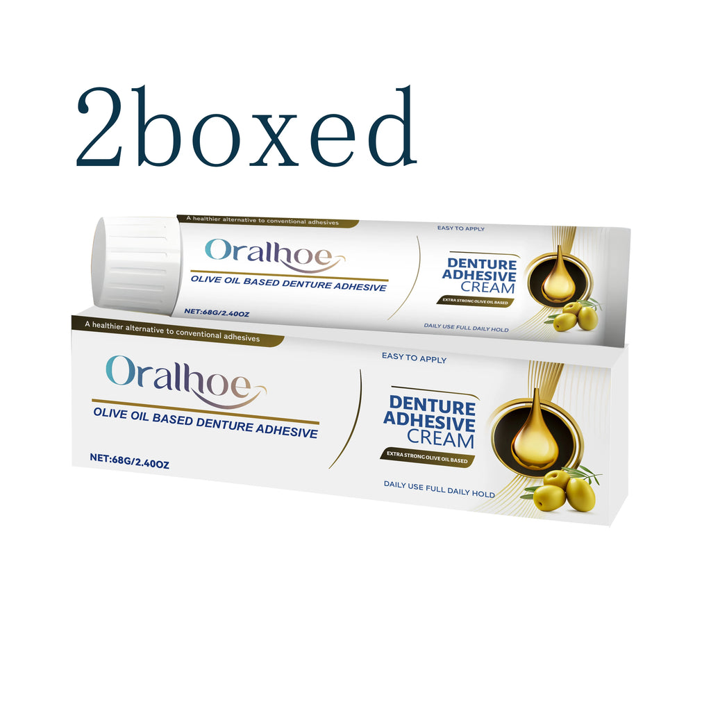 Thermoplastic Comfort Denture Adhesives Glue Teeth Care Denture Silicone Reline Kit Adhesive Cushion Friction Fixed Dentures Oasis Select 2boxed