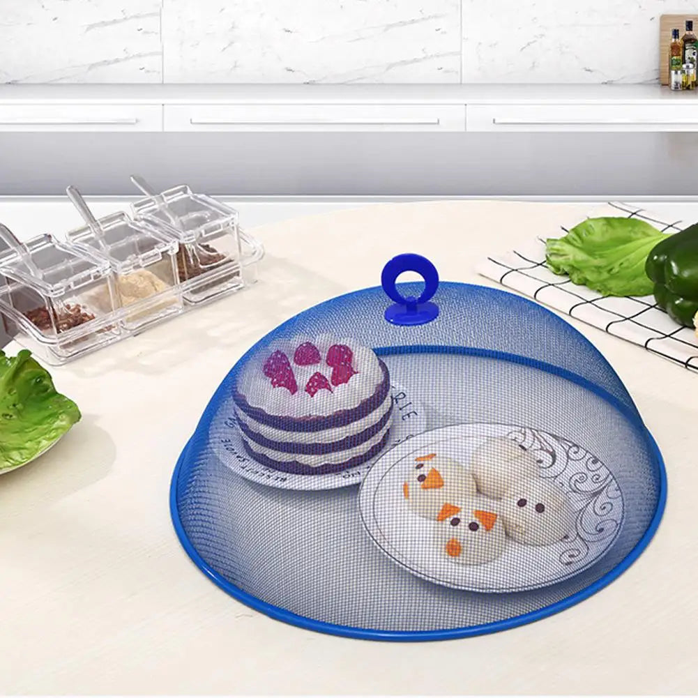 Kitchen Food Mesh Cover - Anti-fly Mosquito Umbrella Tent, Breathable Vegetable Fruit Food Protector Dish Cover for Picnic Table Oasis Select