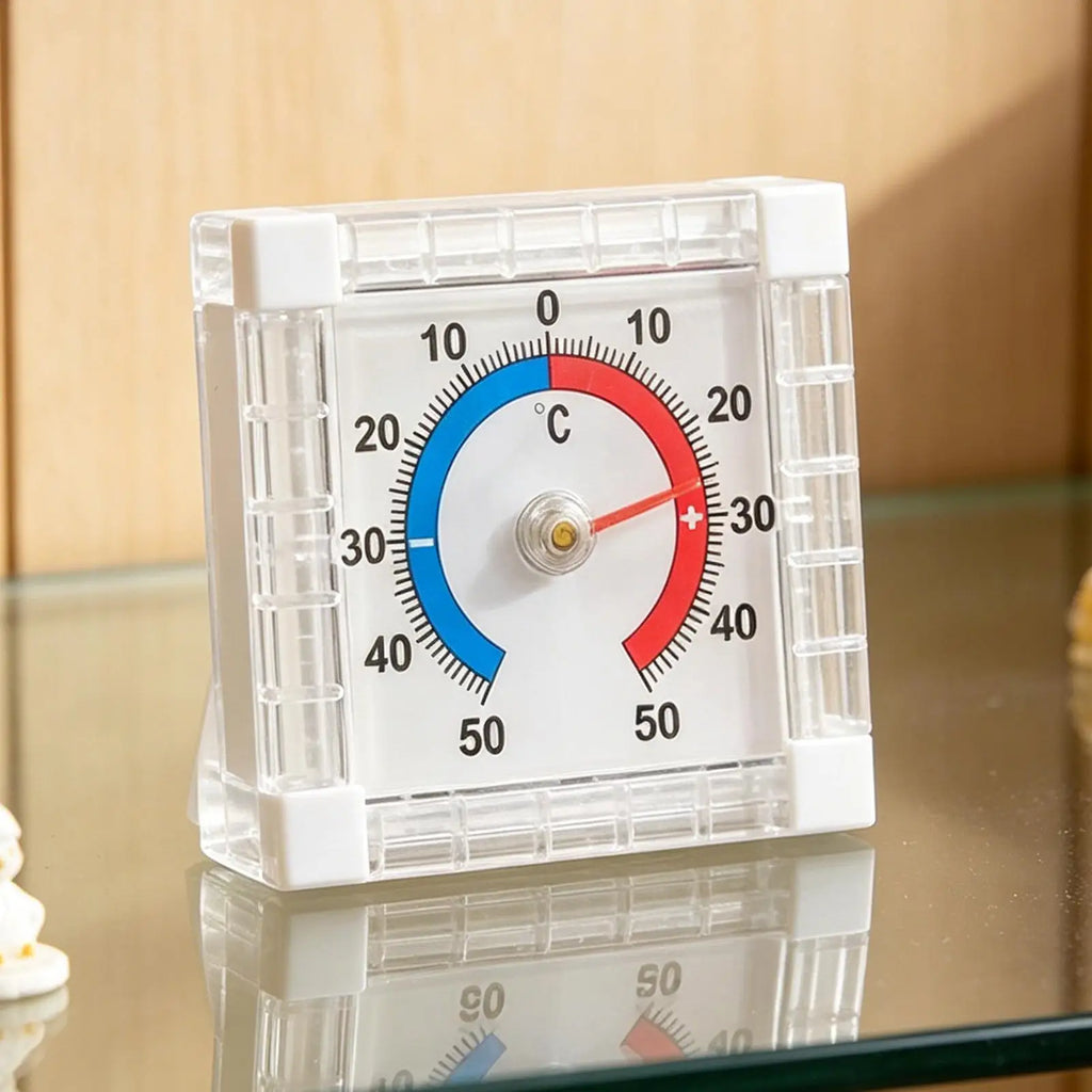 -50C~50C Dial Temperature Thermometer Window Indoor Outdoor Wall Garden Home Graduated Disc Measurement Multimeter