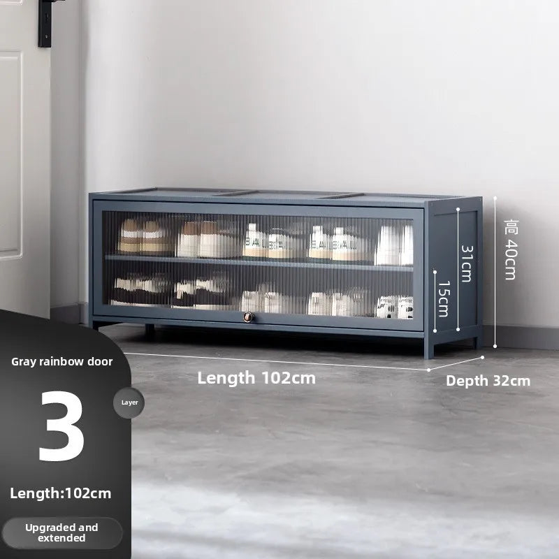 Shoe cabinet door, household door, shoe rack, multi-layer simple and large-capacity storage, indoor entry, dormitory Oasis Select 3rd floor 102