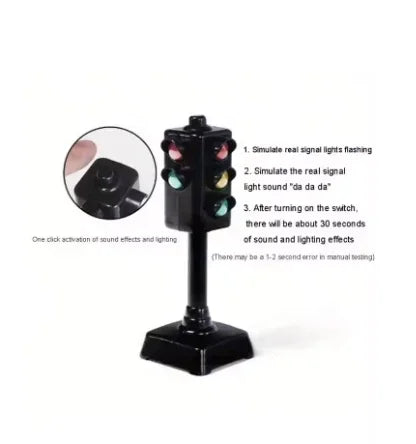 1pc Simulation Traffic Light Lamp - Traffic Light Lamp for Home, Office,Game Room Themed Decor，Transportation Ornaments Oasis Select