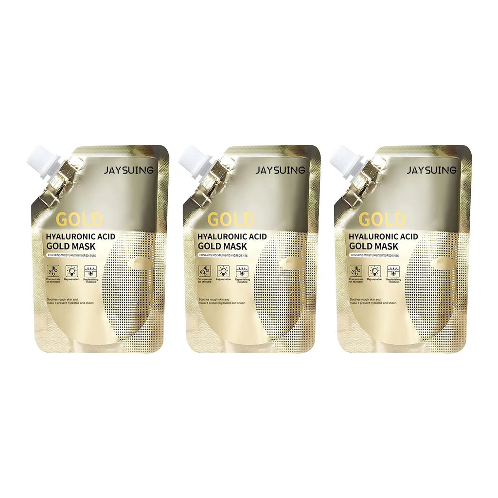 Jaysuing Gold Peel-Off Face Mask – Pores, Firming & Fine Lines Peel-Off Face Mask Oasis Select 3x100g baged