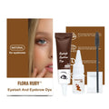 Eyelash Dye Eyebrow Dye Waterproof Quick-drying Light Brown Semi-permanent Eyebrow Enhancers Makeup Cosmetics Oasis Select COFFEE