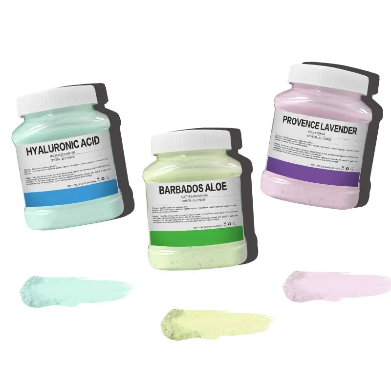 350g Hydrating 24K Gold Soft Mask Powder Rose Petal Crystal Jelly Mask Powder Skin Care Dropshipping Oasis Select