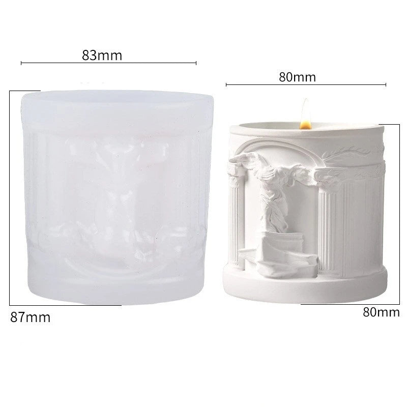 Renaissance Silicone Mold – Candles, Resin & Plaster DIY